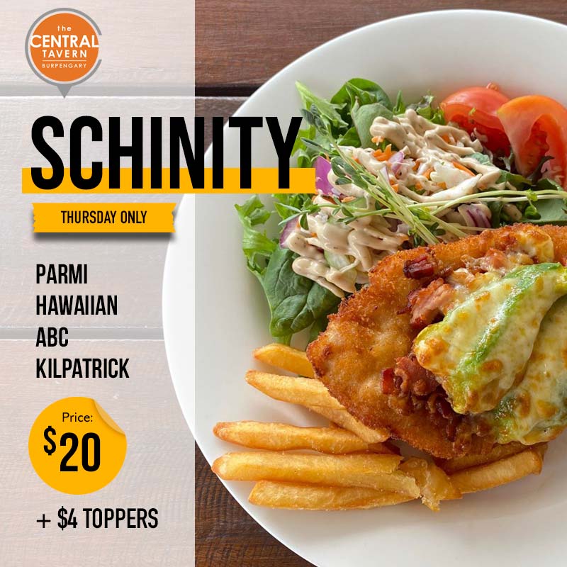 THURSDAY: SCHNITTY DAY